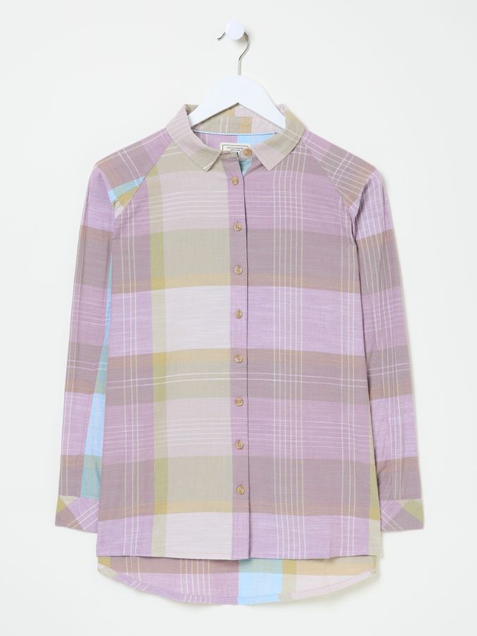 Bessie Multi 100% Cotton Check Shirt (E80141) | €34