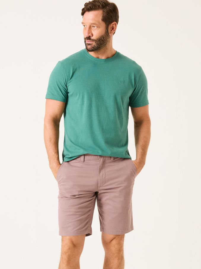 Mawes Purple Chino Shorts (E80239) | $76