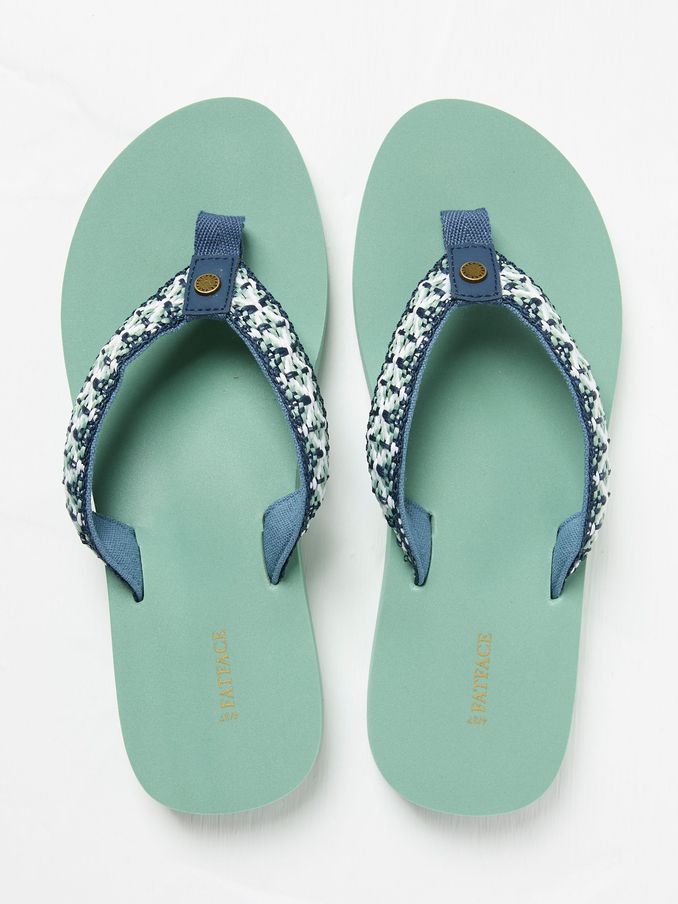 Pentle Green Haze Flip Flops (E80983) | $28