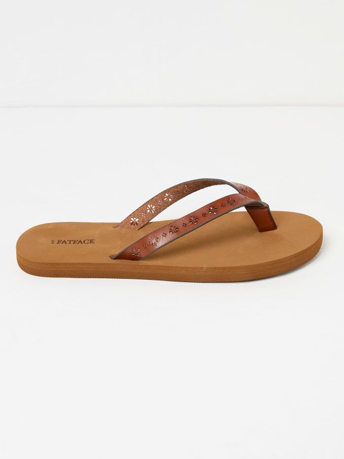Tan Brown Emmy Flip Flops (E80984) | $38