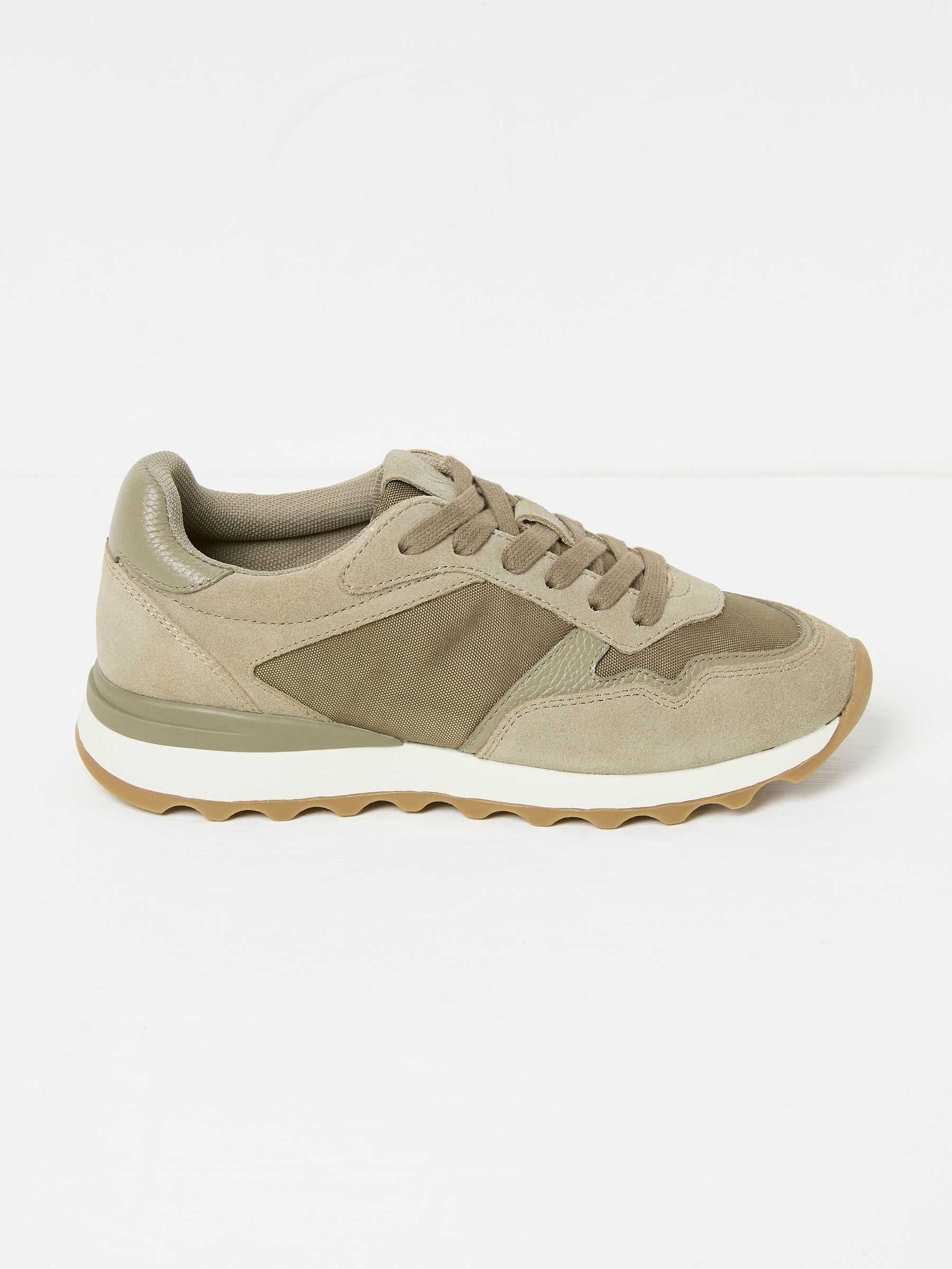 Khaki/Green Iva Runner Trainer (E81199) | €68