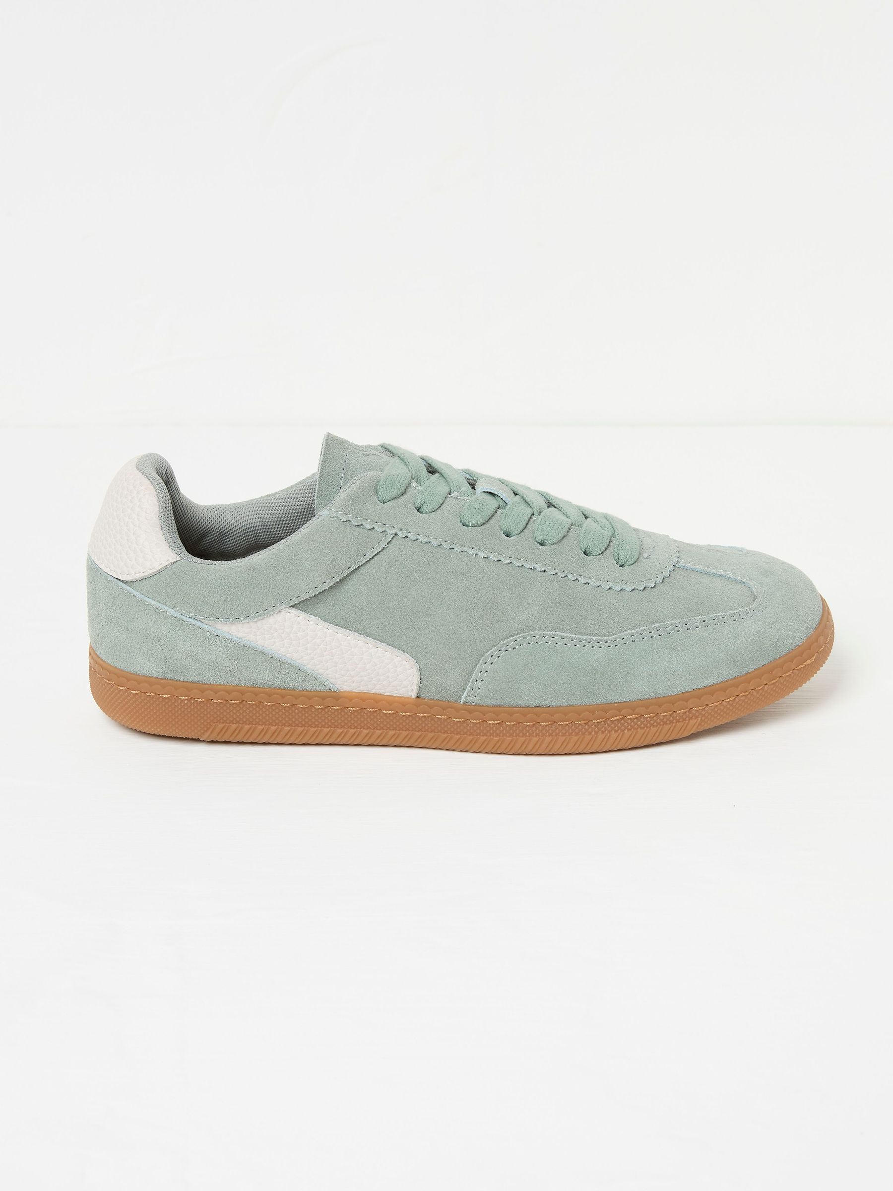 Green Fia Retro Trainer (E81202) | $92