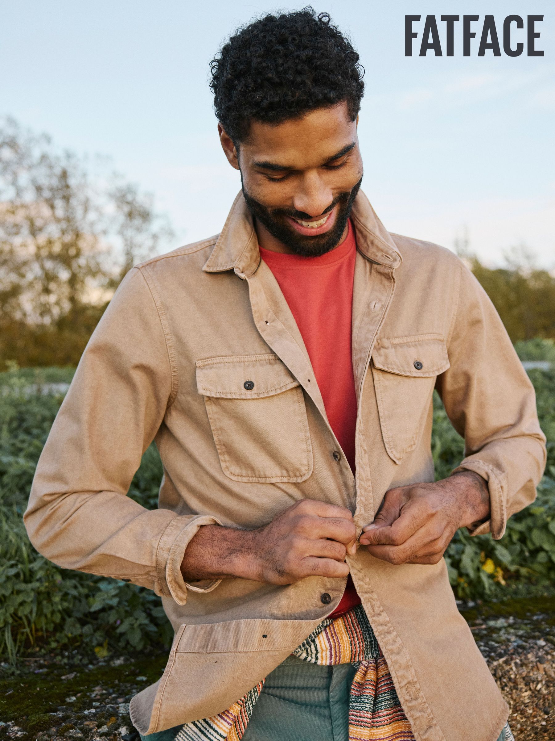 Filey Brown Long Sleeve Plain Shirt (E81961) | $80