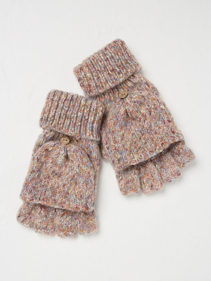 Natural Nep Overflap Gloves (E82344) | €15