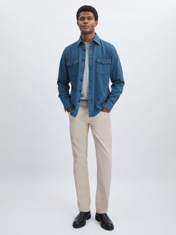 Replay Rechte pijpen Jeans in grijs (E82383) | € 115