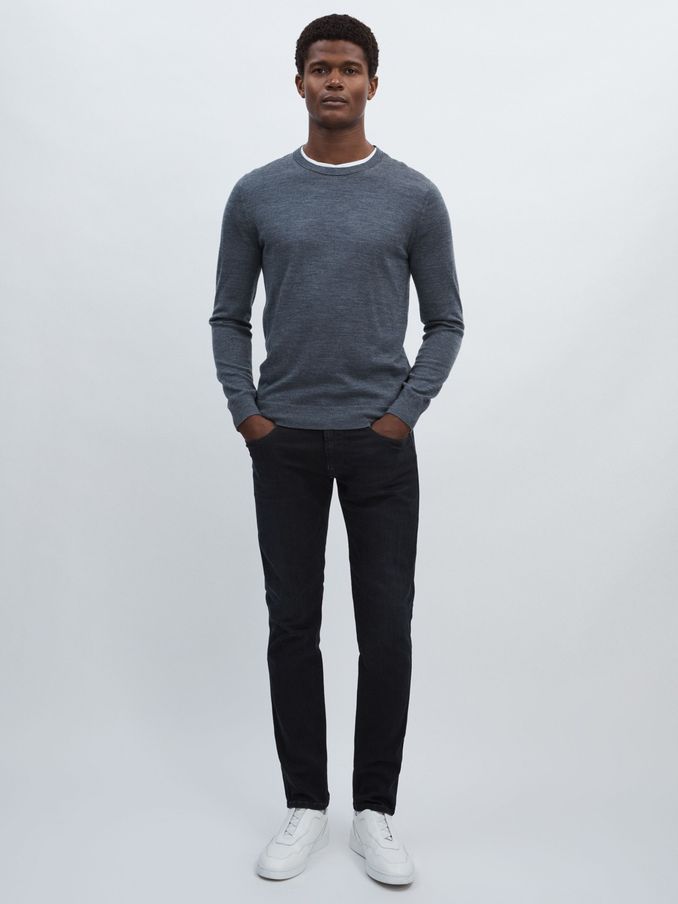 Replay Slim-Fit Hyperflex Jeans in Dark Blue (E82397) | US$147
