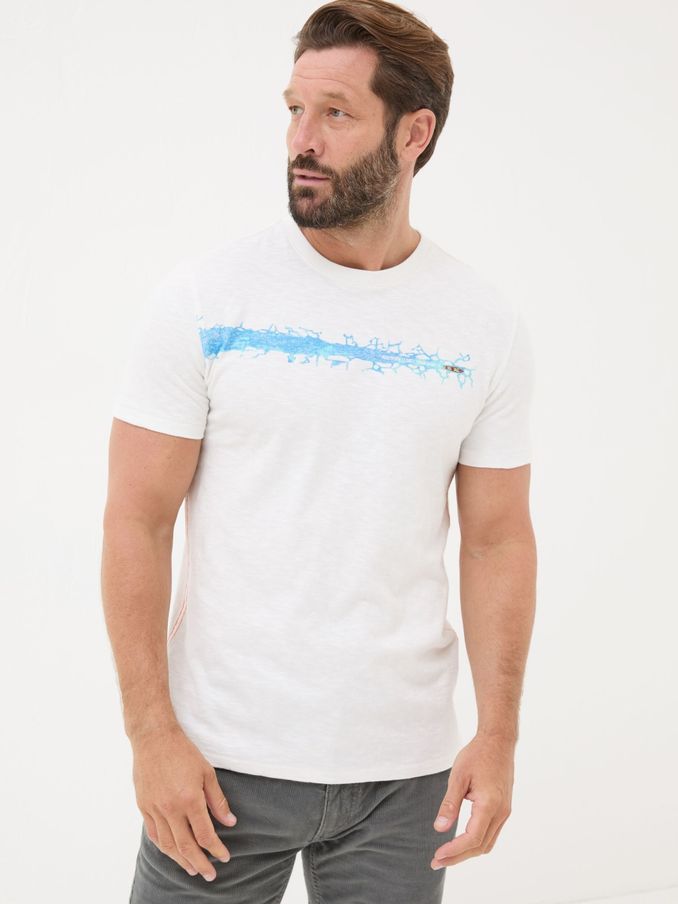 White Ice Breakers 100% Cotton T-Shirt (E82745) | €23