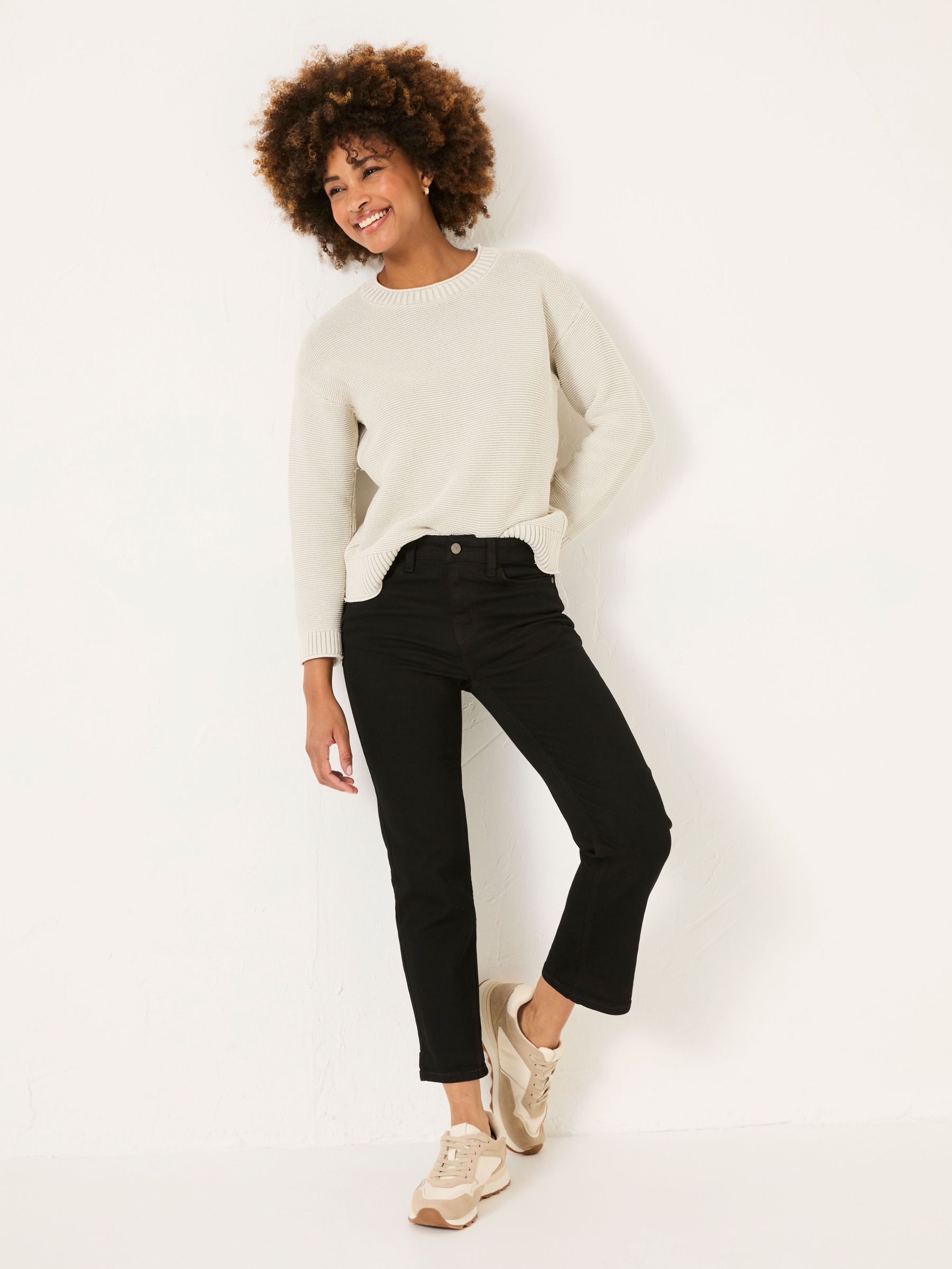 Sway Black Cropped Jeans (E82833) | €60.50