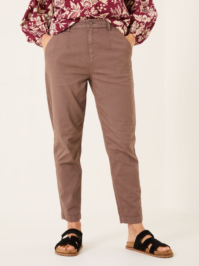Aspen Brown Chino Trousers (E82845) | $76