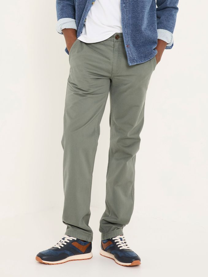 Dusky Green Modern Coastal Chinos (E82942) | $85