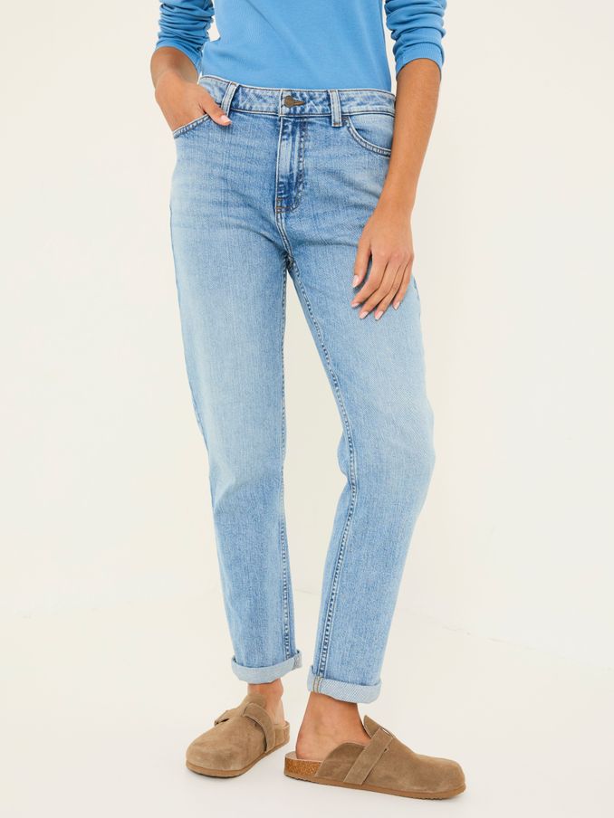 Chesham Light Blue Denim Girlfriend Jeans (E83913) | $84