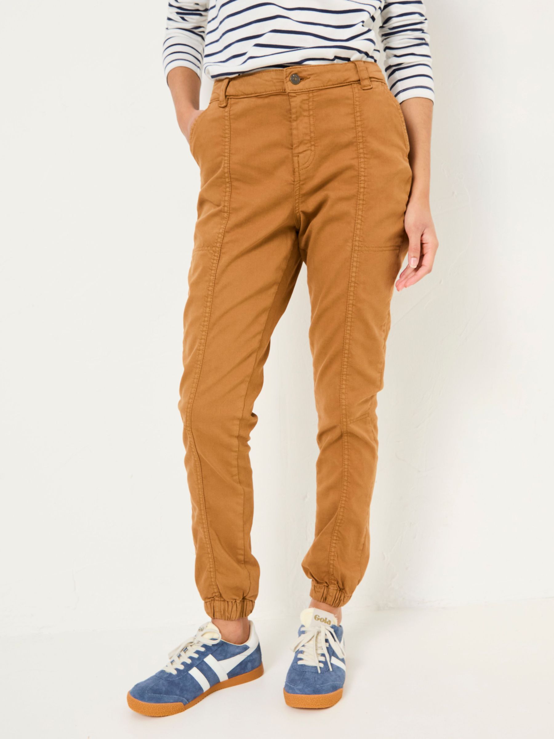 Boston Tan Brown Cargo Trousers (E84497) | $84