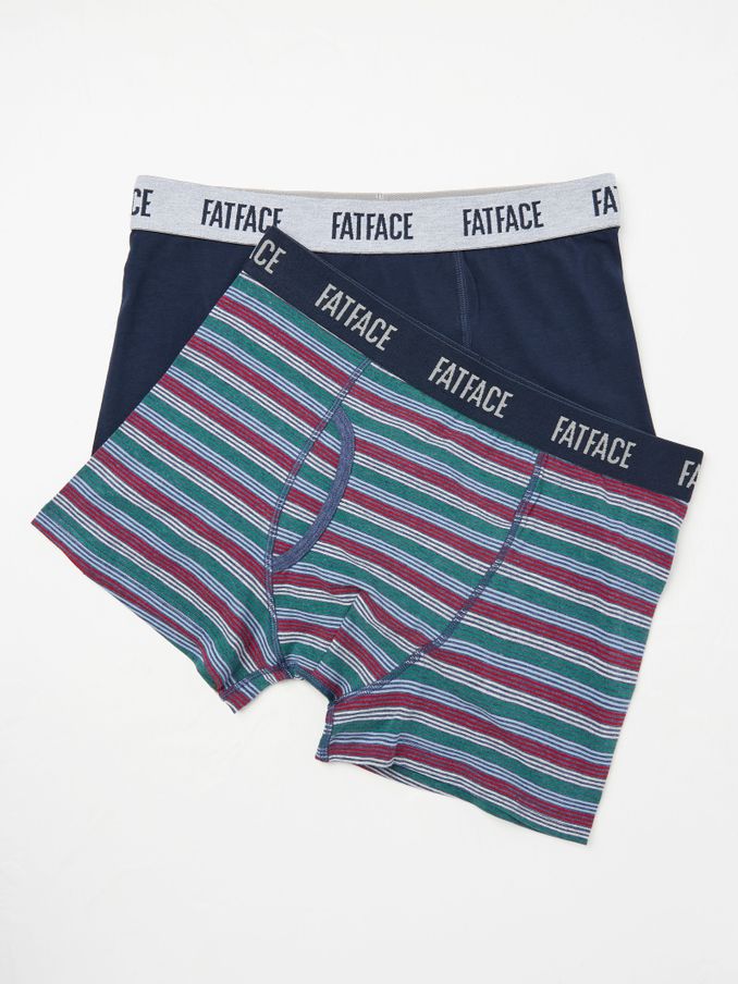Multi Colour Classic Boxers 2 Pack (E86112) | $34