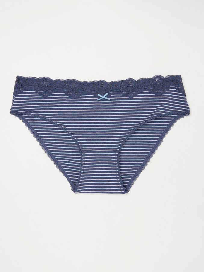 Blue Striped Mini Knickers (E86319) | €11.50