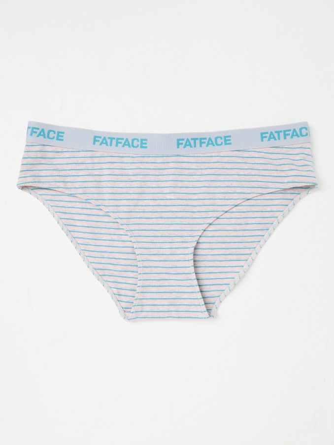 Grey Striped Knickers (E86321) | €11.50