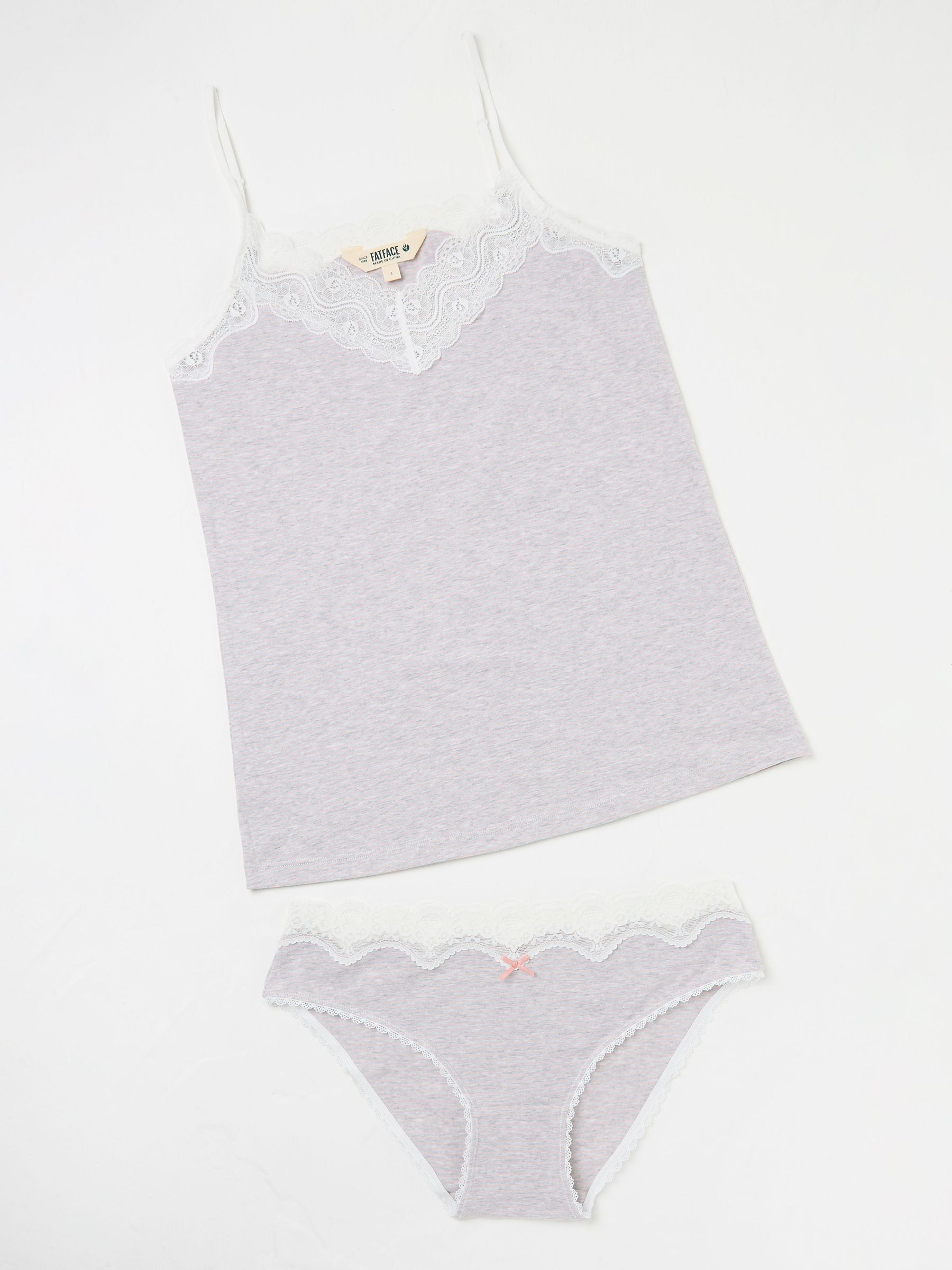 Grey Vest & Knicker Set (E86368) | €33