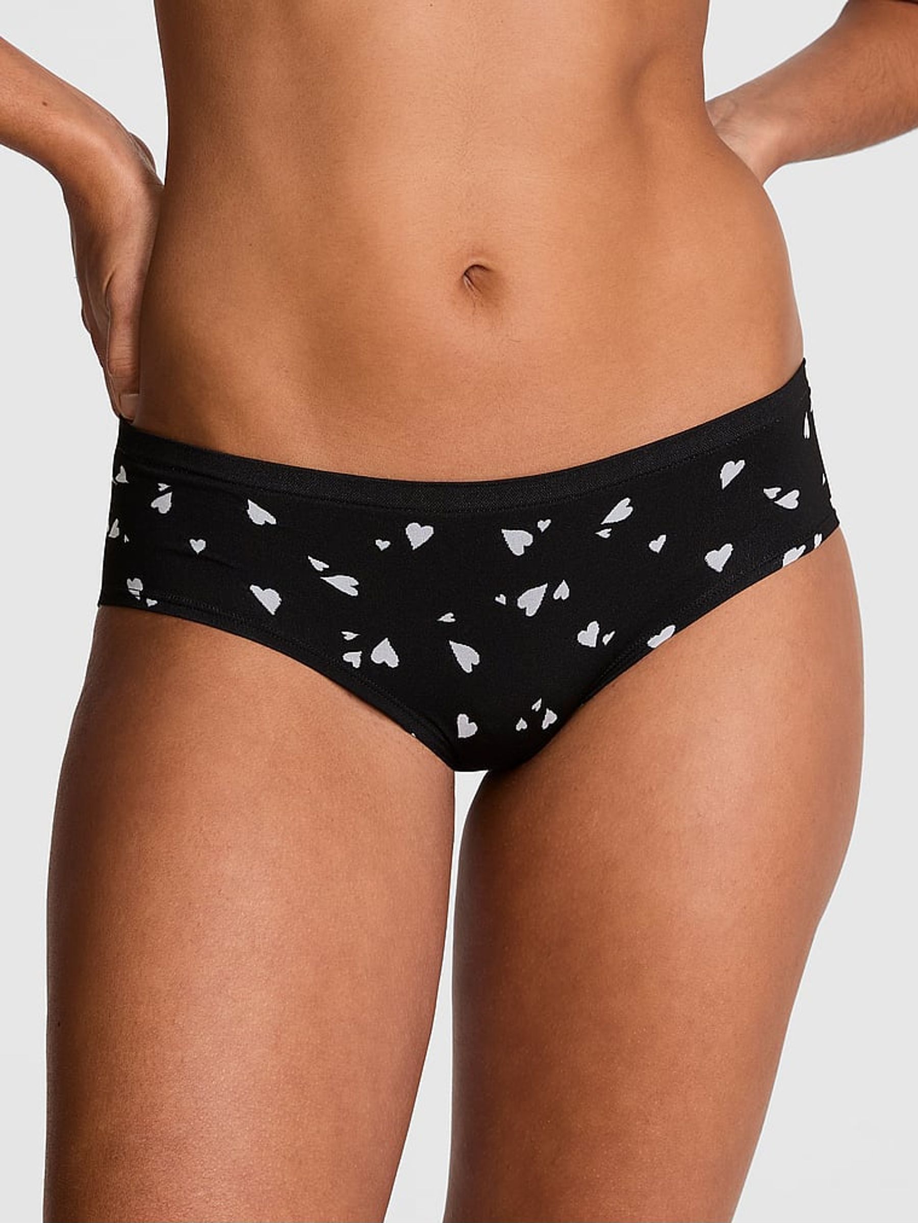 Black Hearts Hipster Knickers (E87922) | €10.50