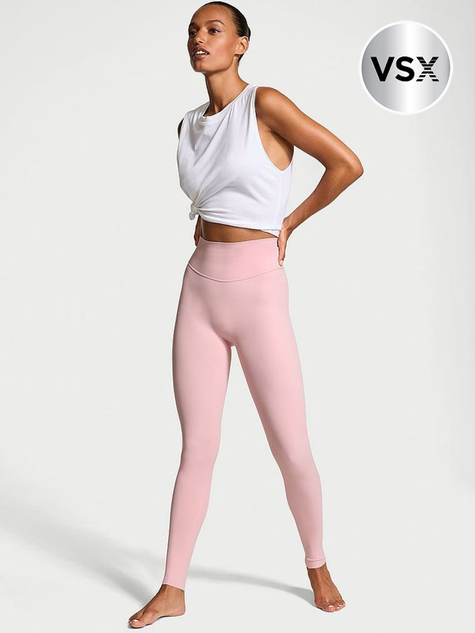 Chalk Rose Pink Full Length Elevate™ Leggings (E87931) | €68