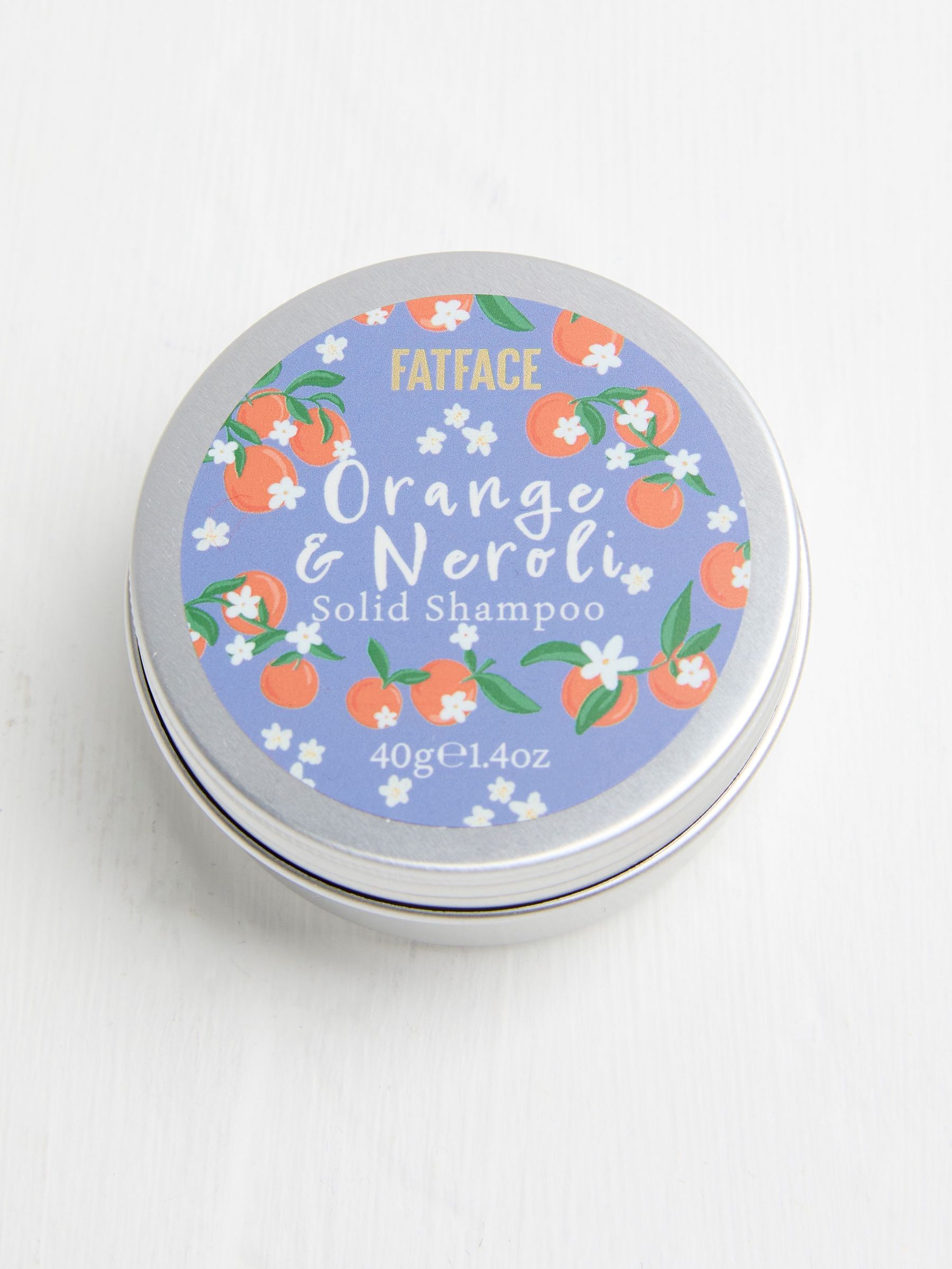 Orange & Neroli Solid Shampoo in a Tin (E88463) | €9
