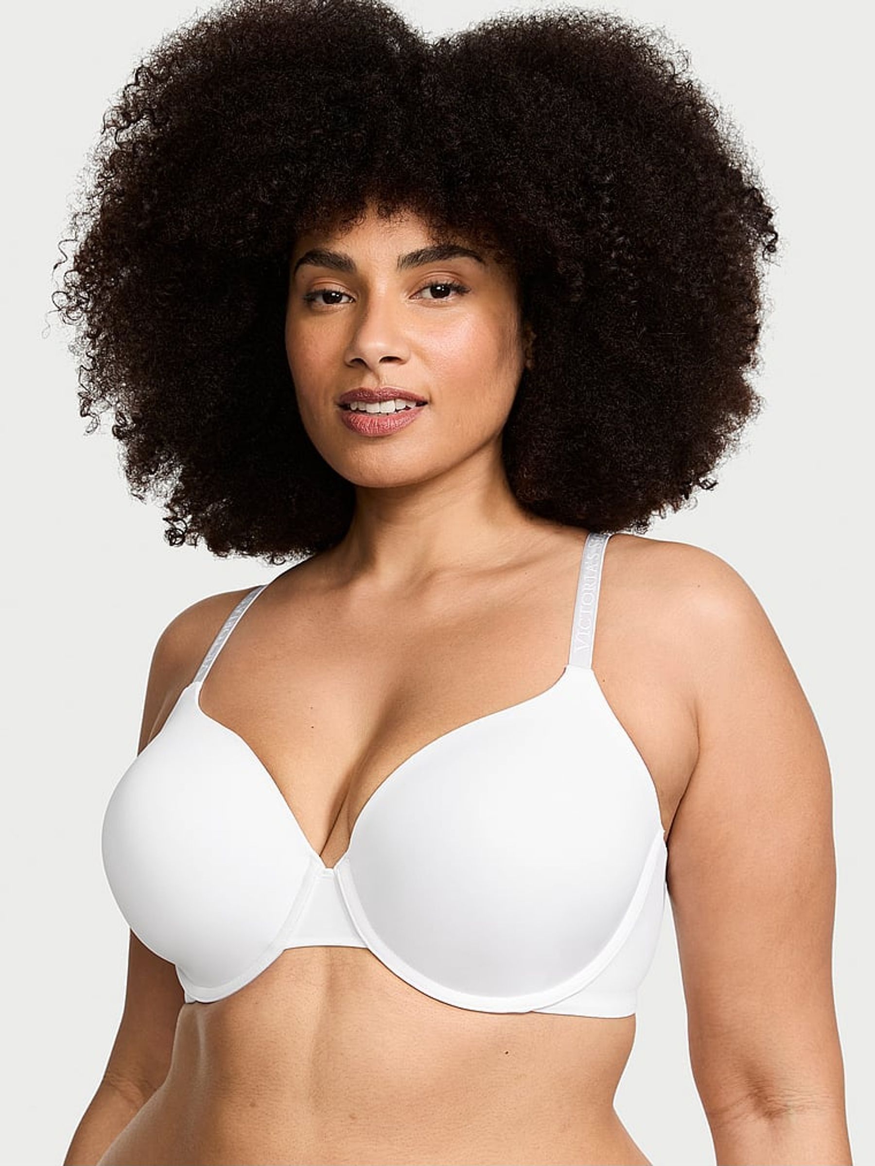 White Strap Full Cup Lightly Lined Bra (E89418) | €40