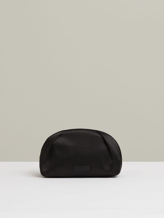 Cosmetics Bag in Black (E92547) | US$21