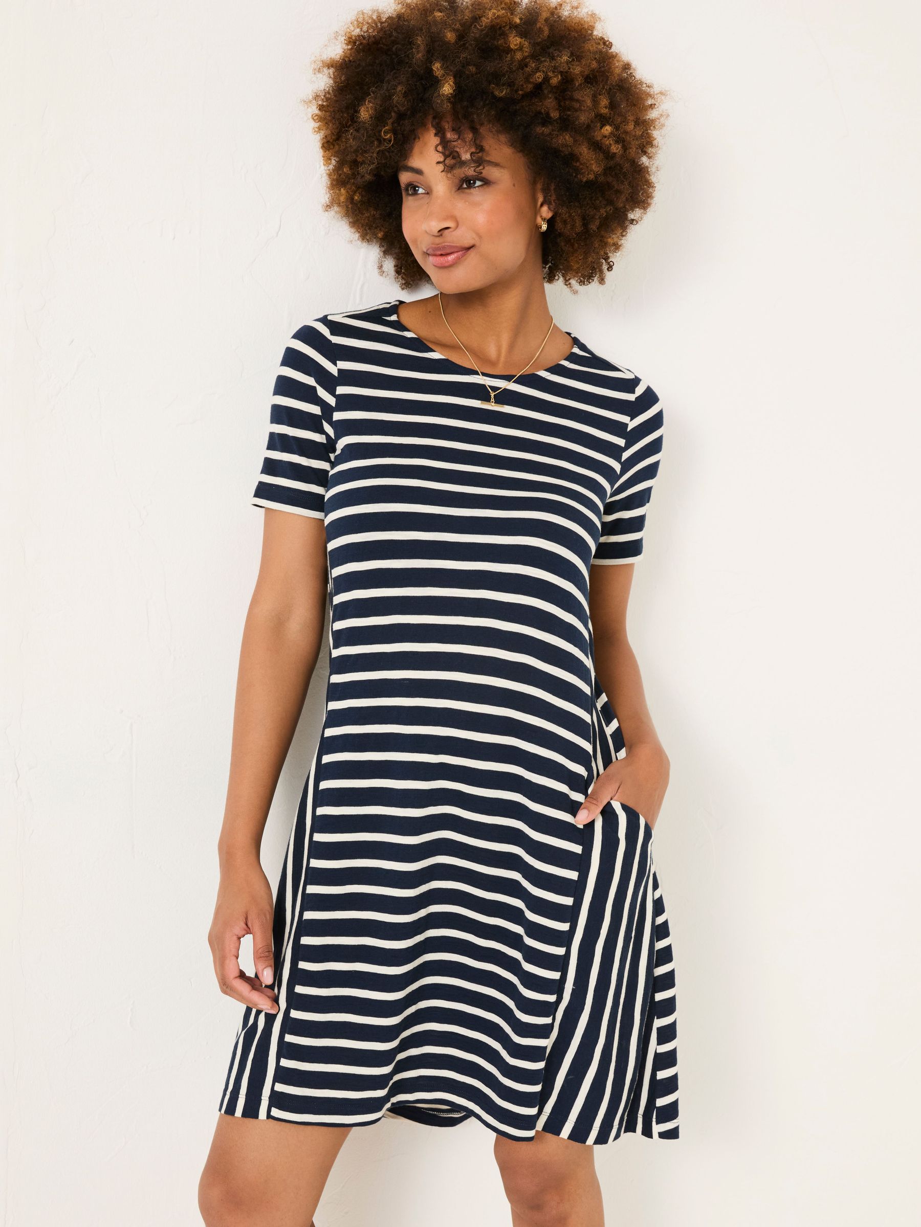 Simone Breton Stripe Jersey Dress (E94190) | €65