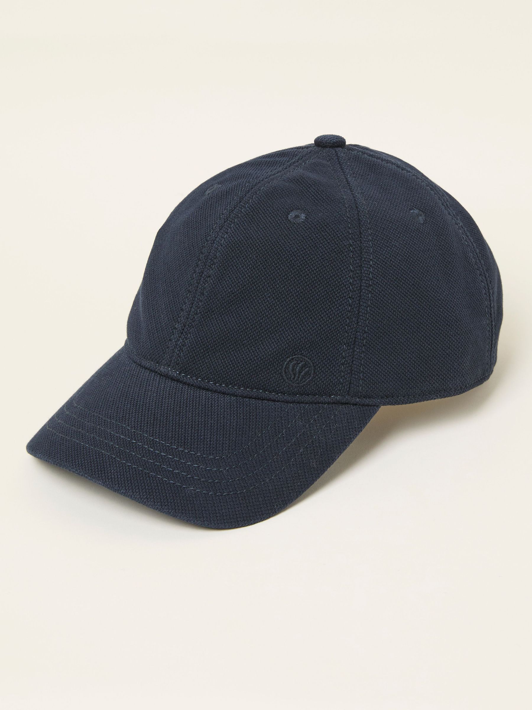 Navy Textured Baseball Cap (F02744) | $33