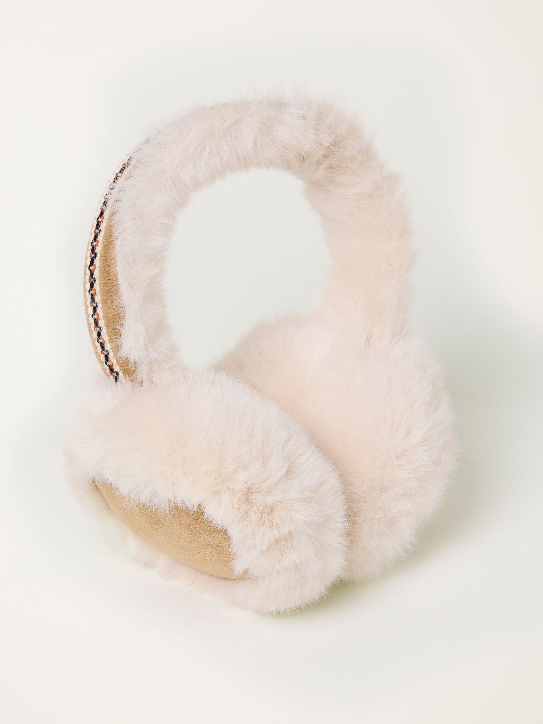 Tan Brown Fluffy Earmuffs (F02999) | $31