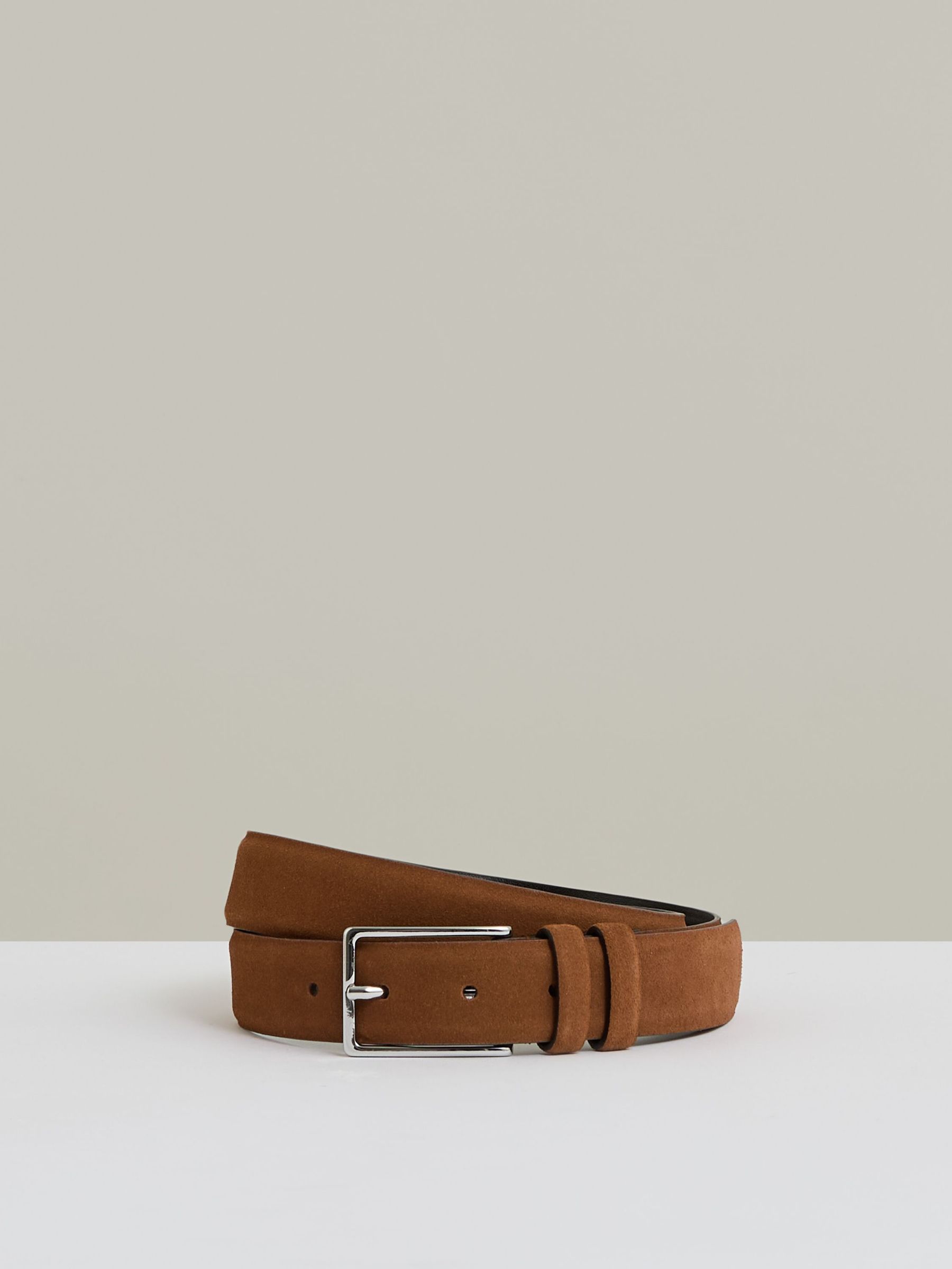 Suede Belt in Light Tan (F04011) | €80