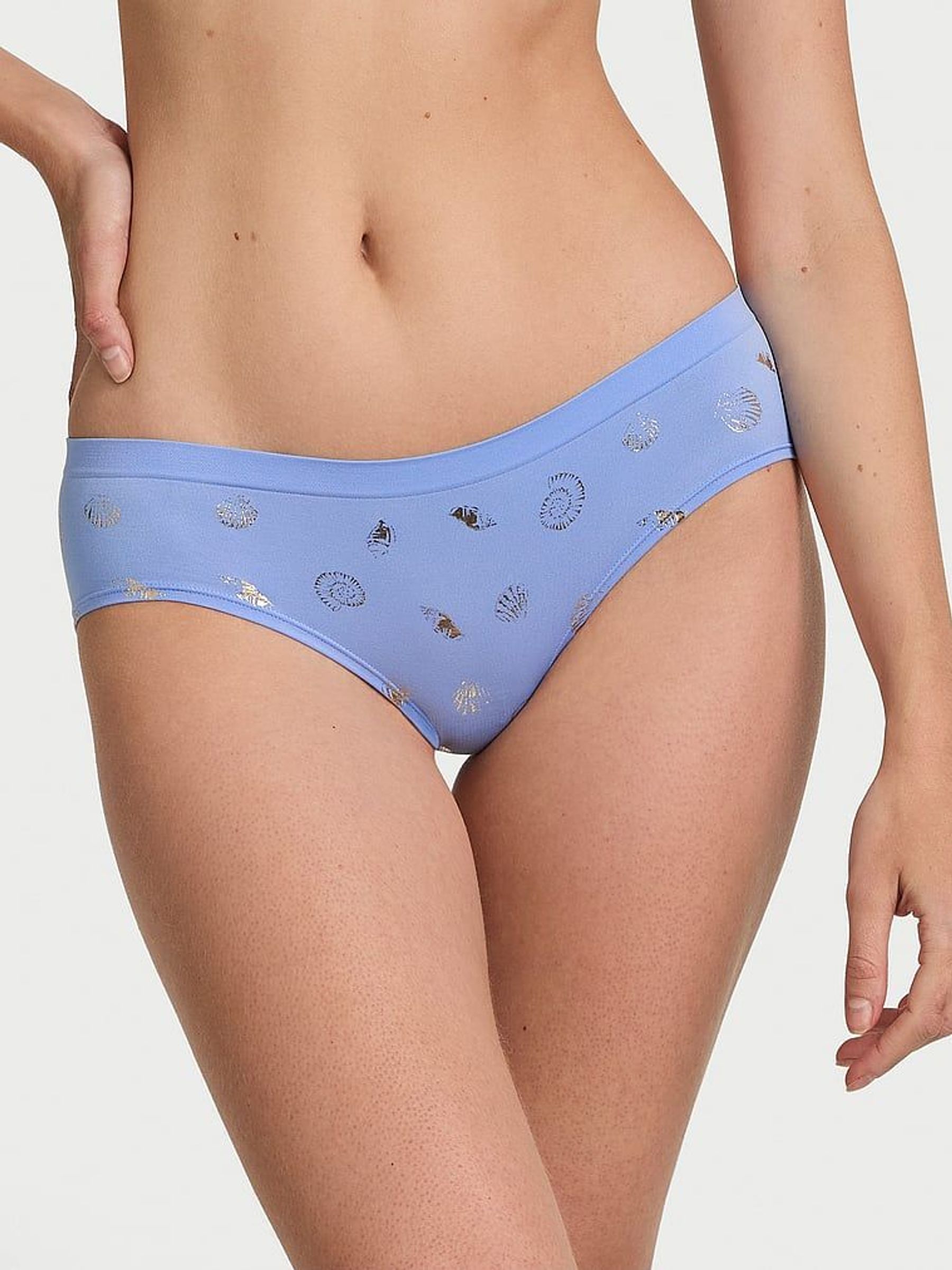 Blue Cameo Seashell Hipster Knickers (F09075) | €10.50