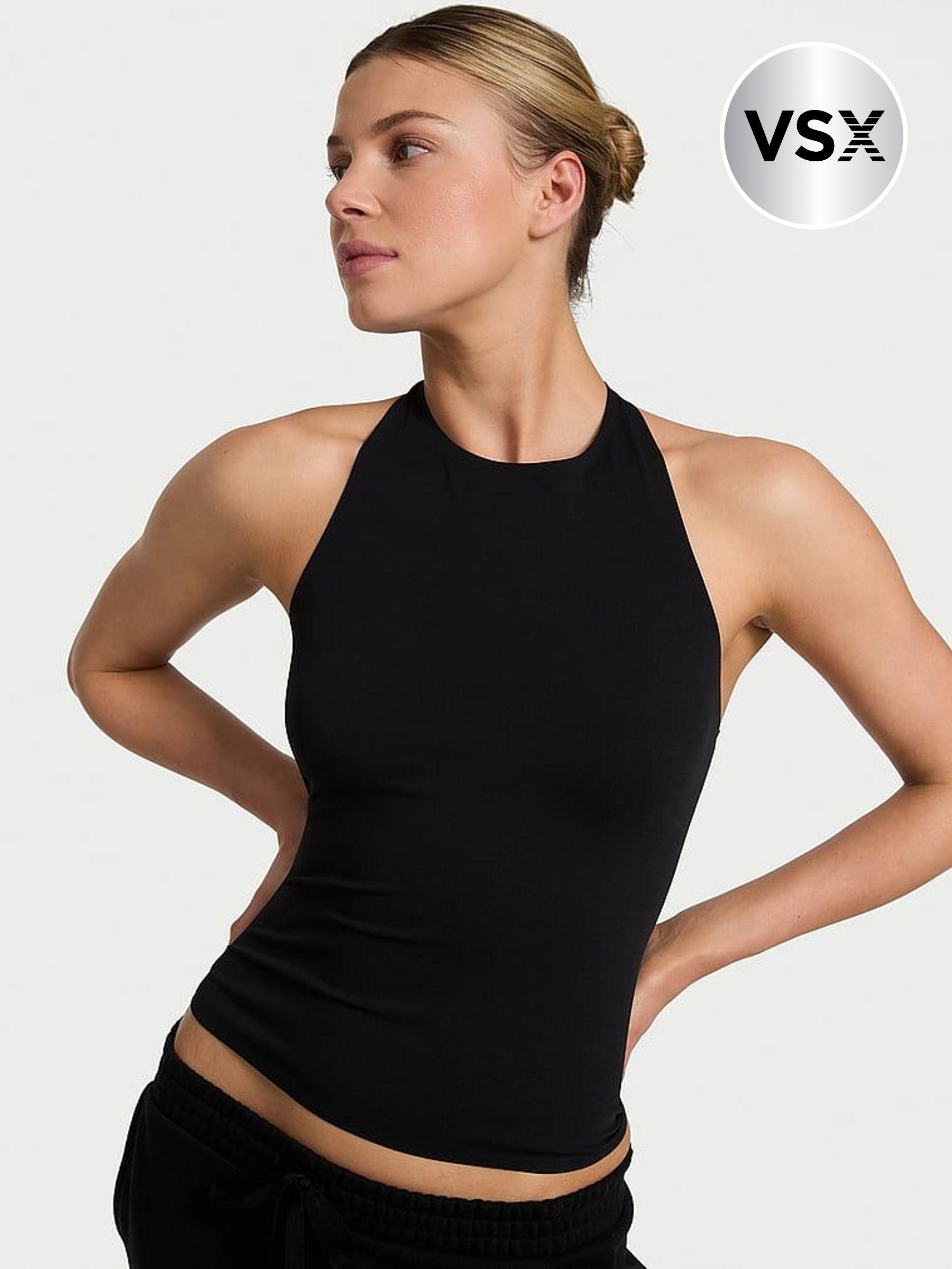 Black Elevate™ Racerback Tank Top (F09100) | €45