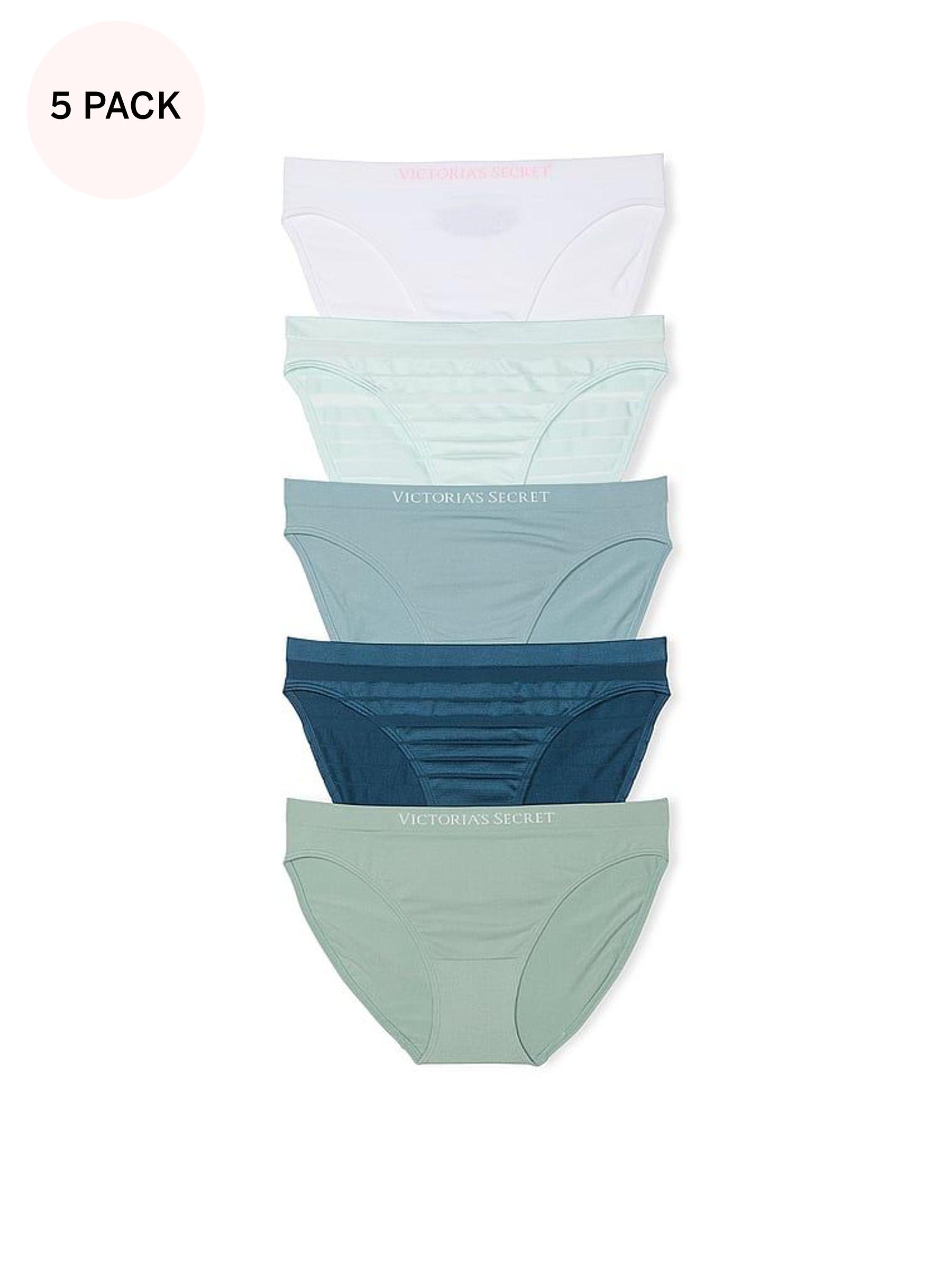 White/Green/Blue Bikini 5 Pack Knickers (F09107) | €31
