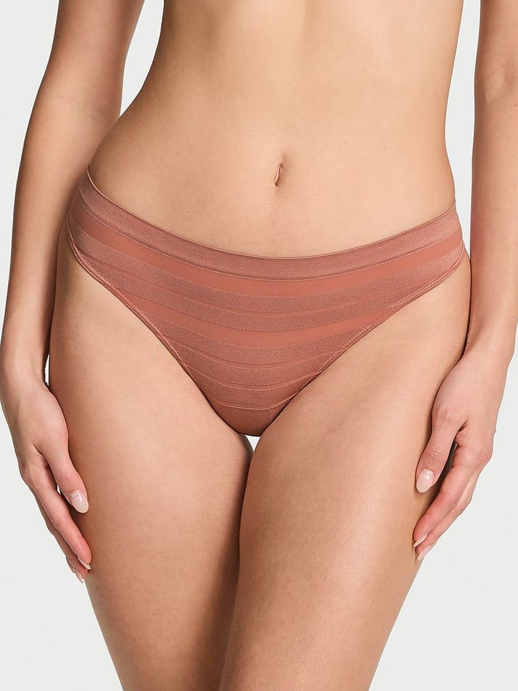 Desert Blush Nude Thong Knickers (F09113) | €10.50