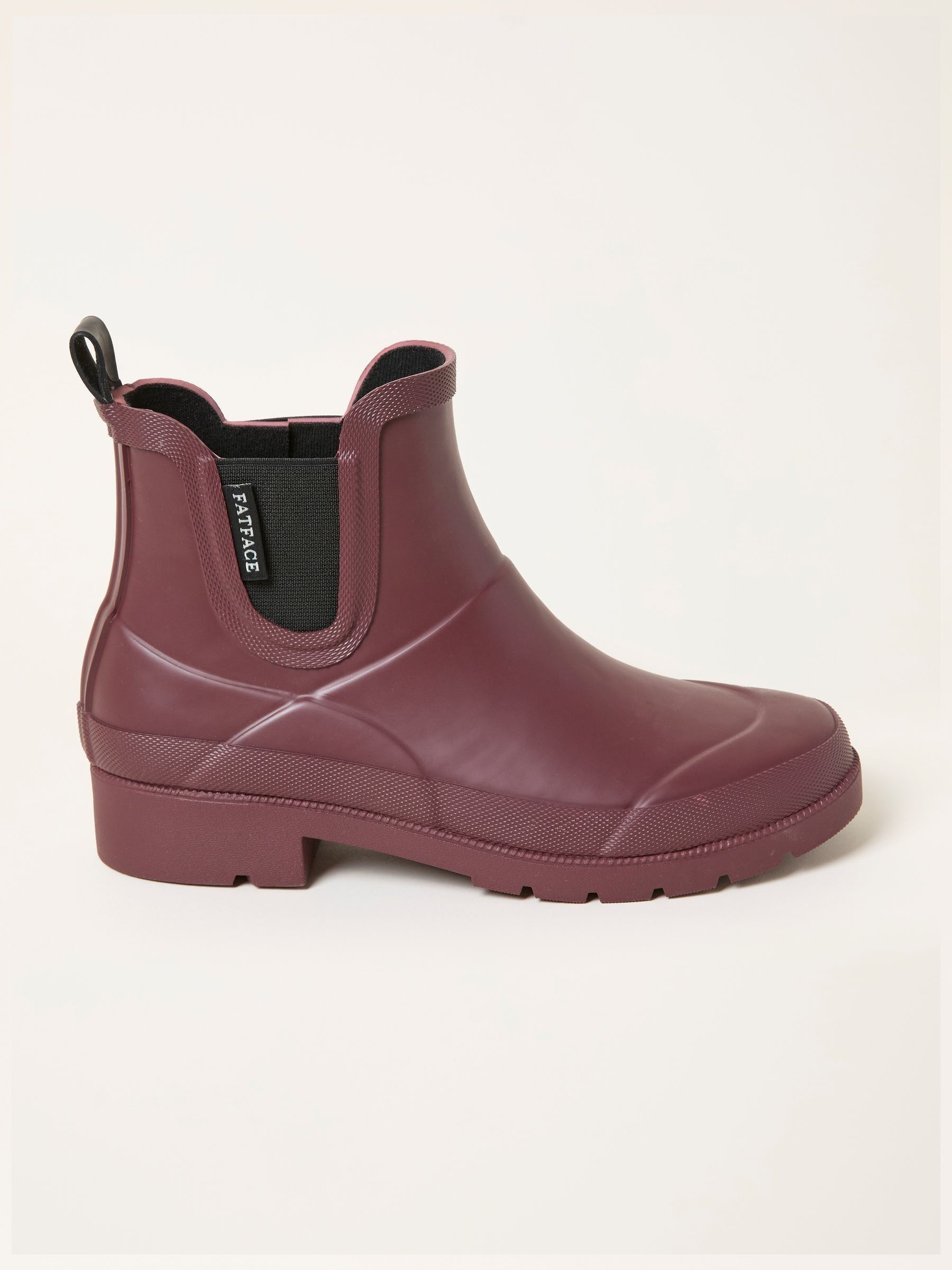 Burgundy Red Rubber Ankle Welly (F11104) | $68