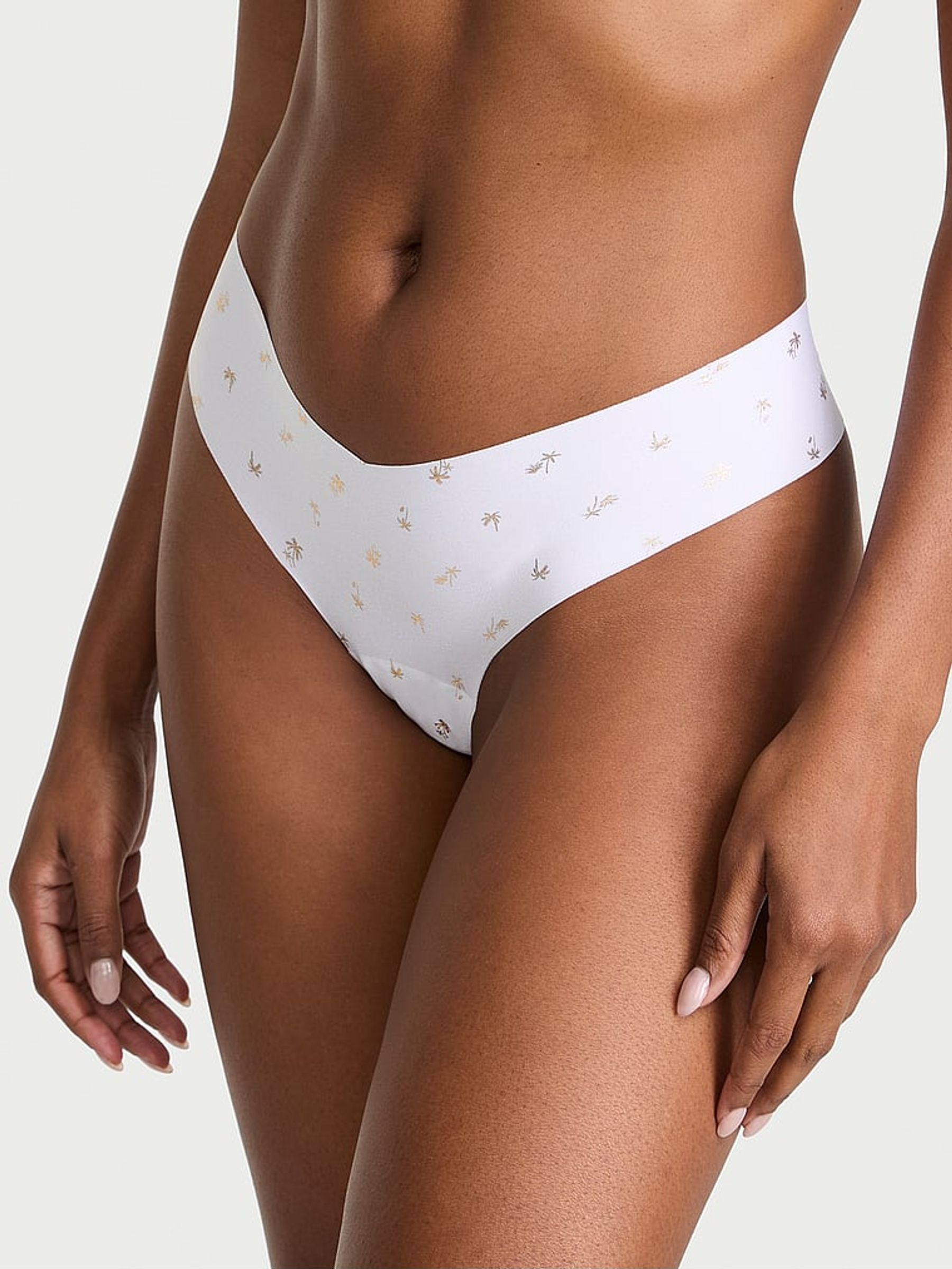 White Palm Thong Knickers (F11228) | €10.50