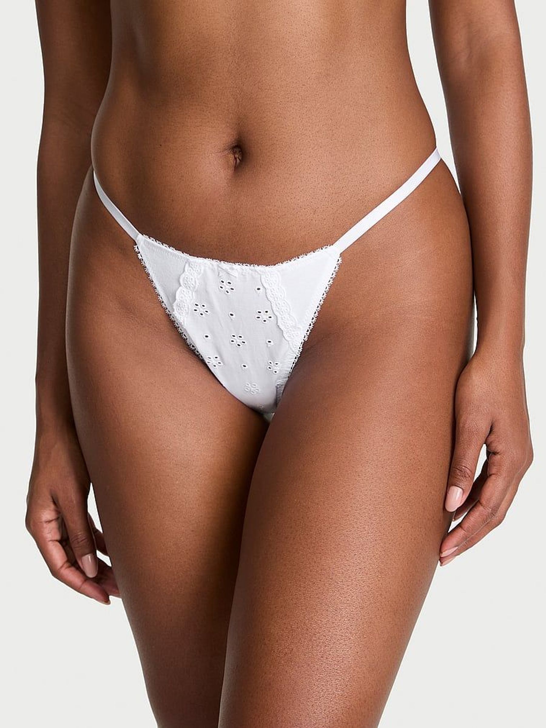 White G String Knickers (F11253) | €10.50