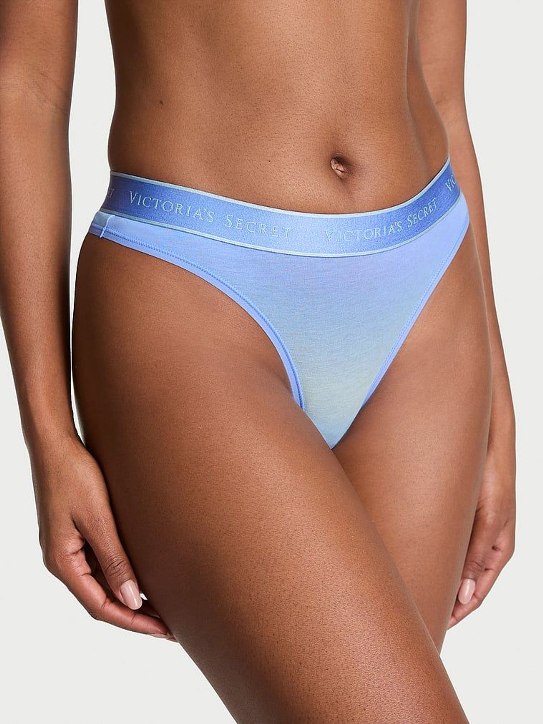 Blue Ombre Thong Knickers (F11527) | €10.50