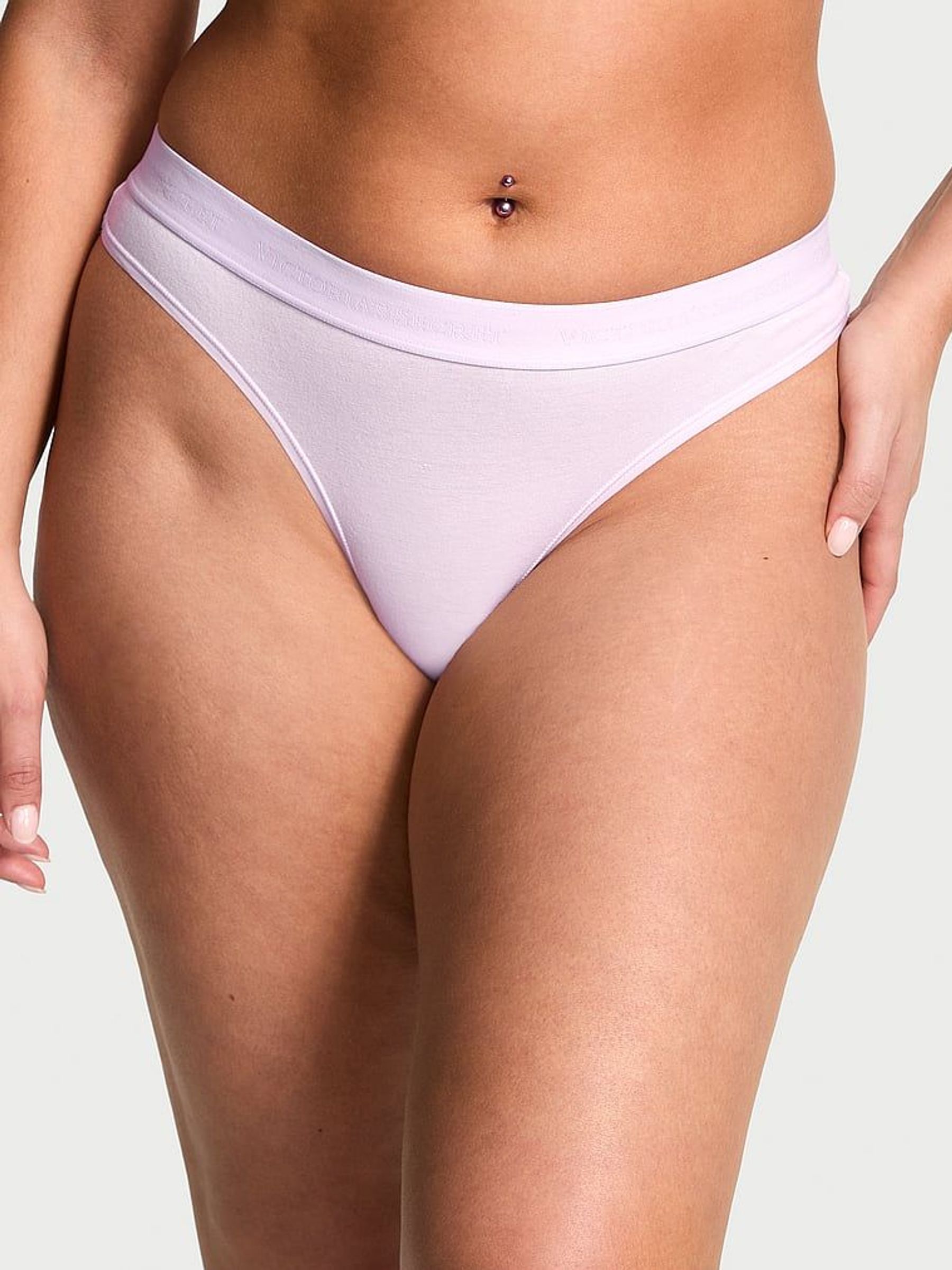 Delicate Violet Purple Thong Knickers (F11550) | €10.50