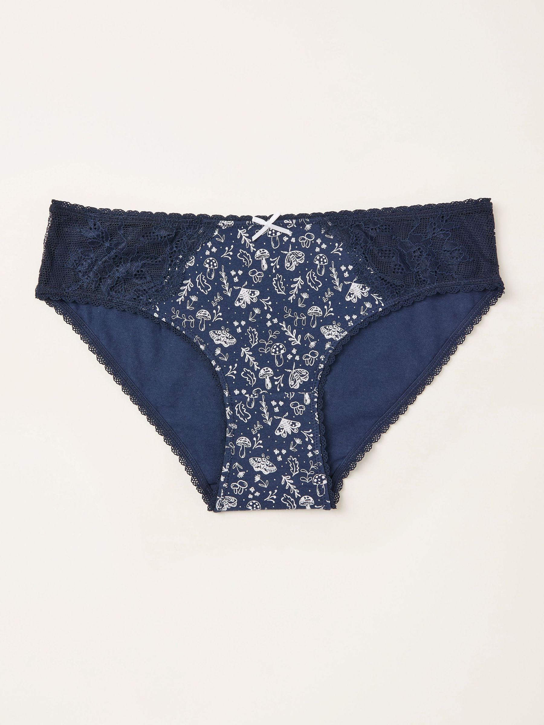 Navy Woodland Print Classic Knickers (F11633) | €11.50