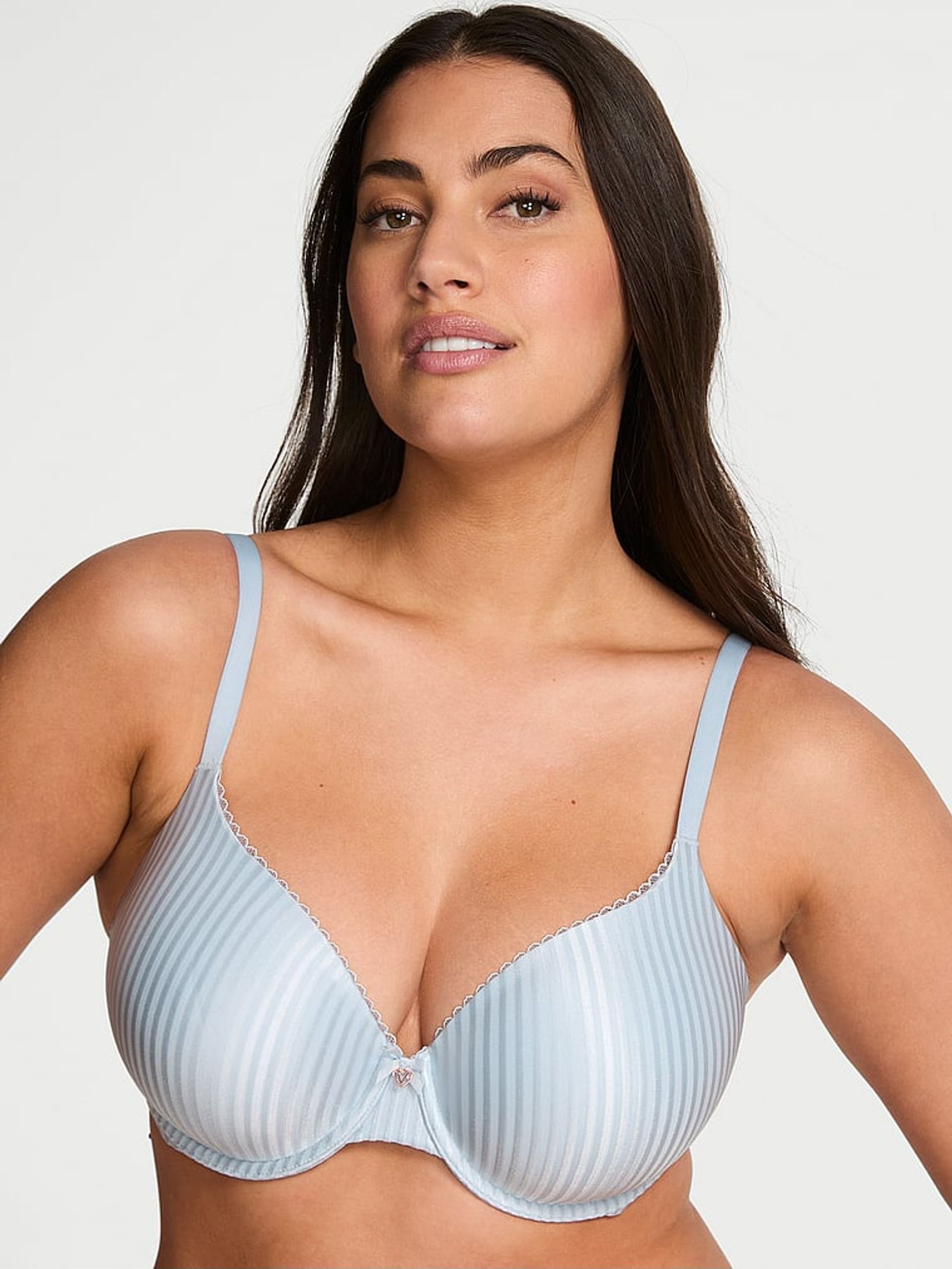 Blue Stripe Full Cup Bra (F15607) | €45