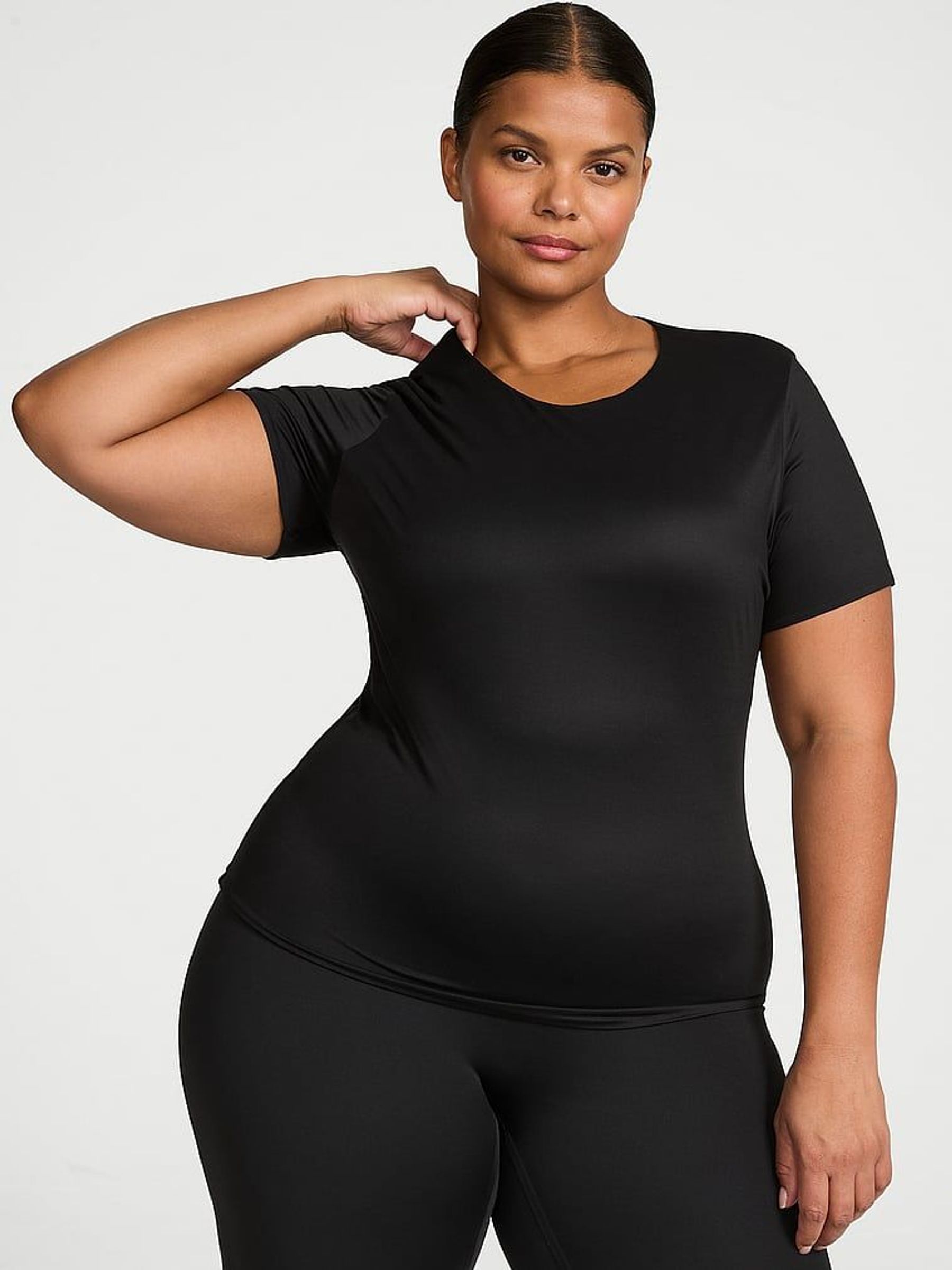 Black Short Sleeve FeatherSoft™ Innovation T-shirt (F15705) | €40