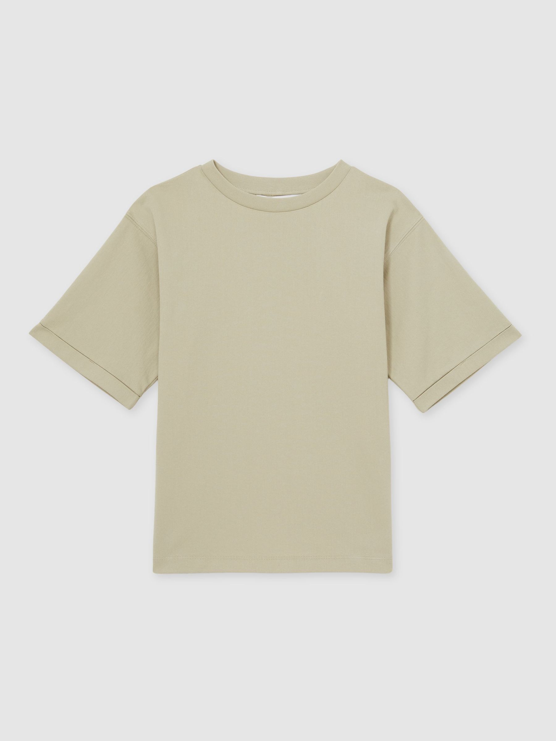 13-14 yrs Reiss | Les 100 Ciels Oversize T-Shirt in Sage (F18153) | $55
