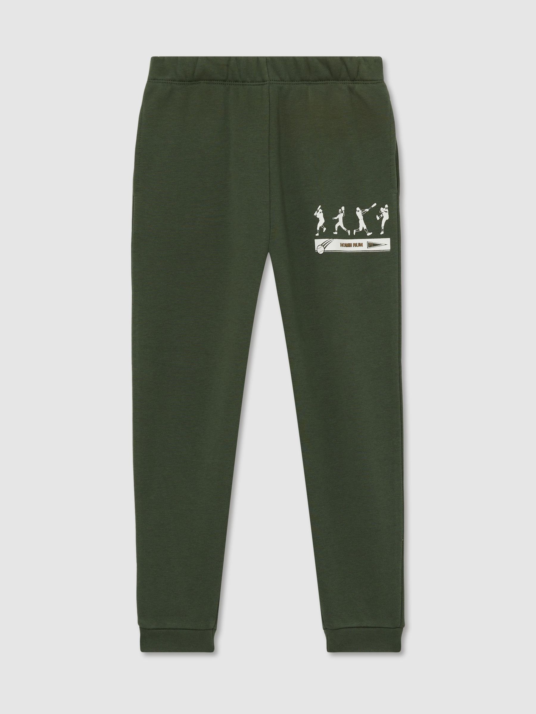 13-14 yrs Varsity League Oversized Joggers Cotton-Blend in Pine Green (F18165) | €55