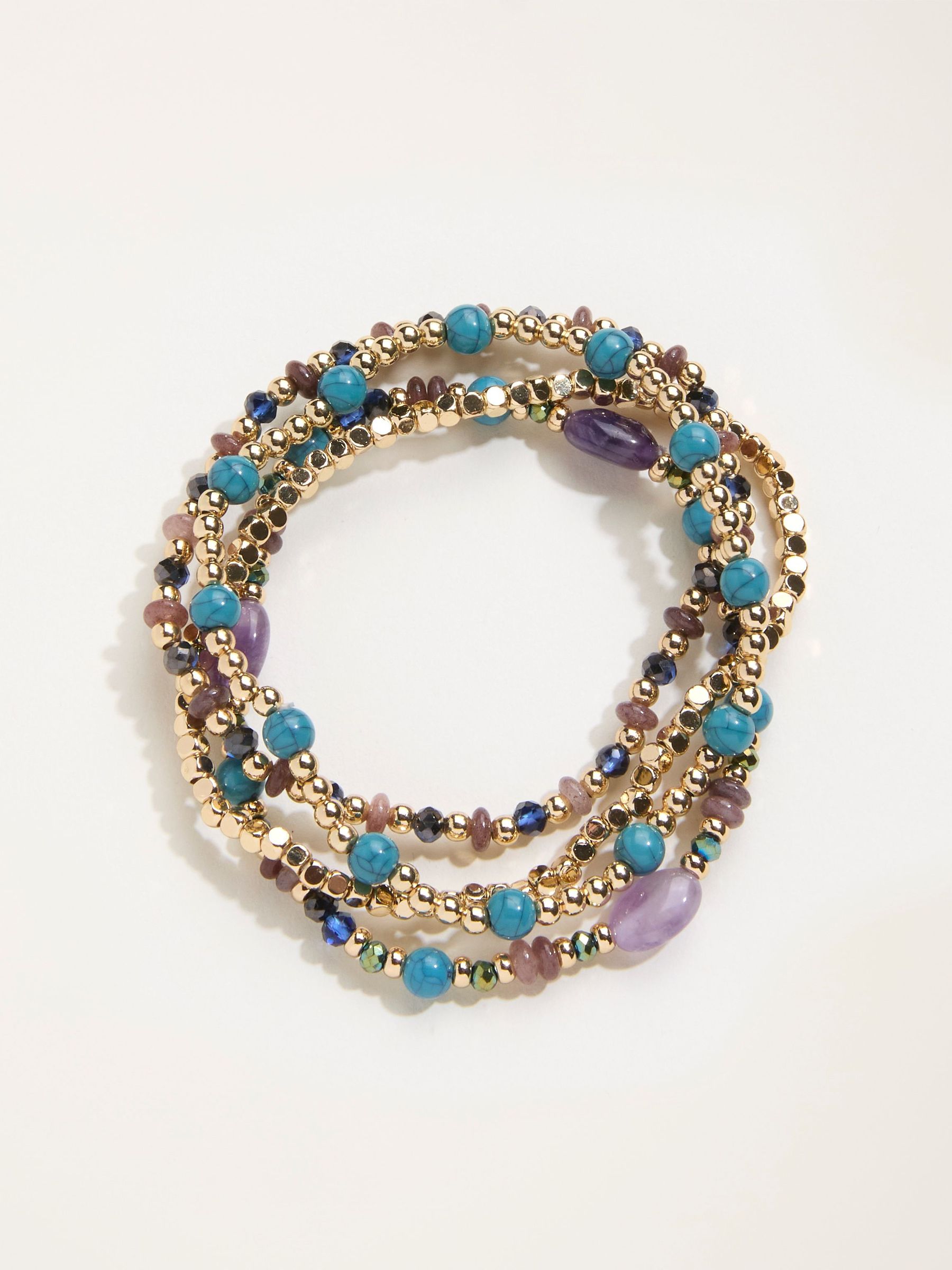 Multi Colour Multi Stretch Braclets (F21621) | €19