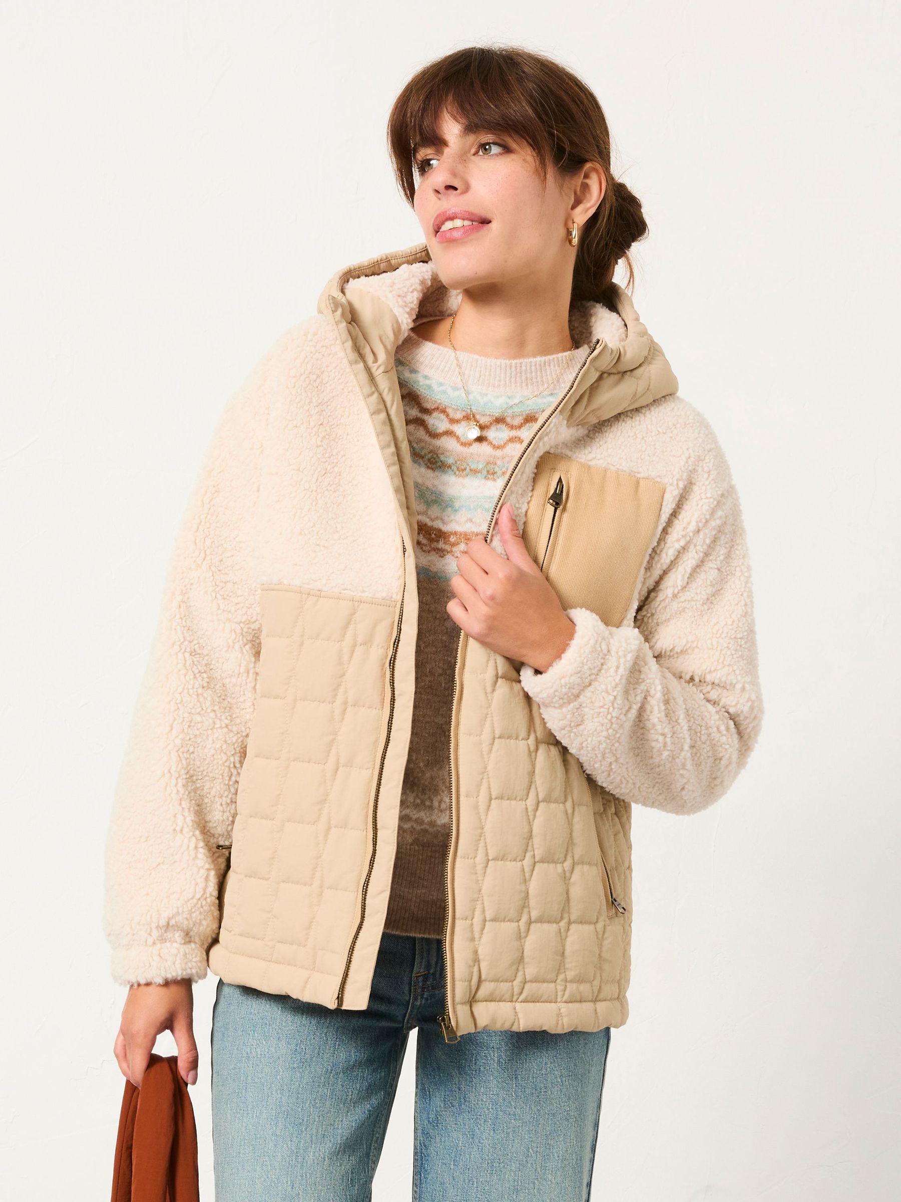 Honey Ivory Fleece (F22356) | €117