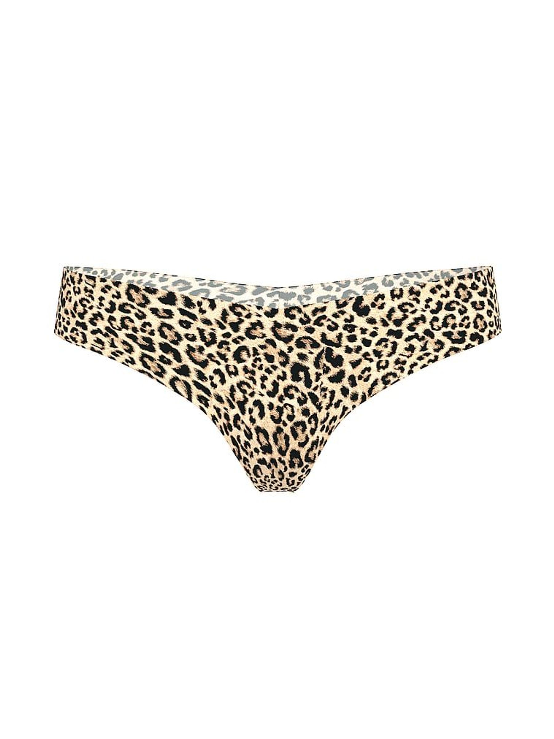 Leopard Brown Thong Knickers (F22368) | €10.50