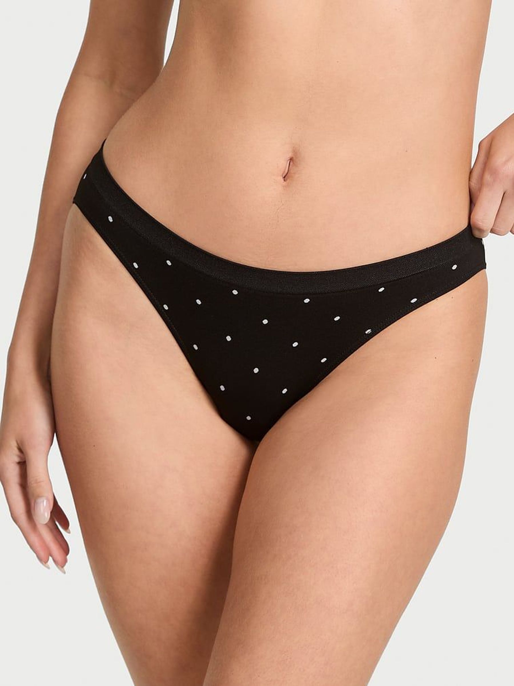 Black Dot Bikini Knickers (F22469) | €10.50