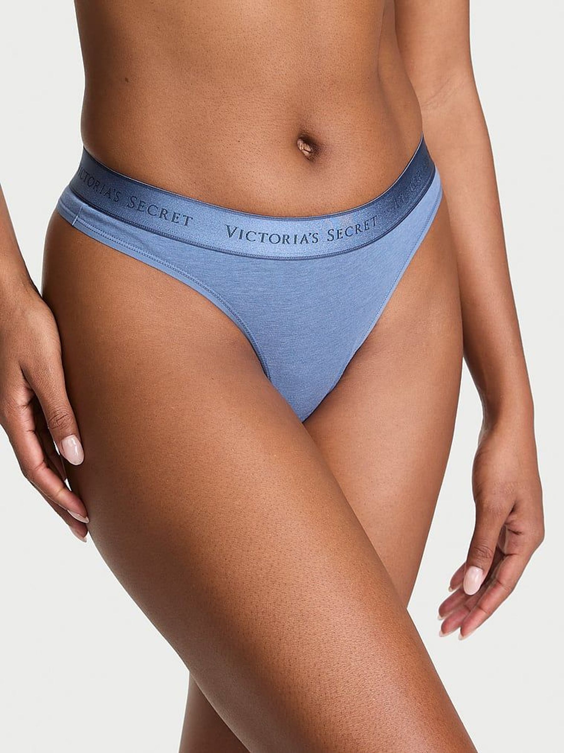 Moonlight Blue Thong Knickers (F22556) | €10.50