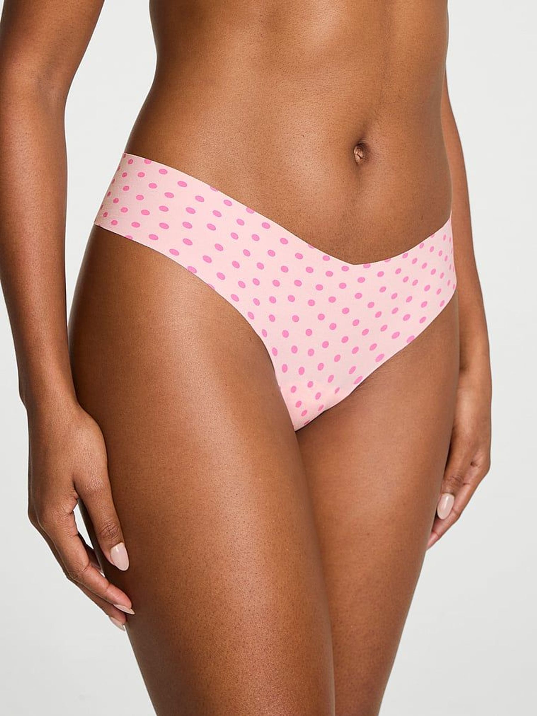 Purest Pink Dot Thong Knickers (F23648) | €10.50