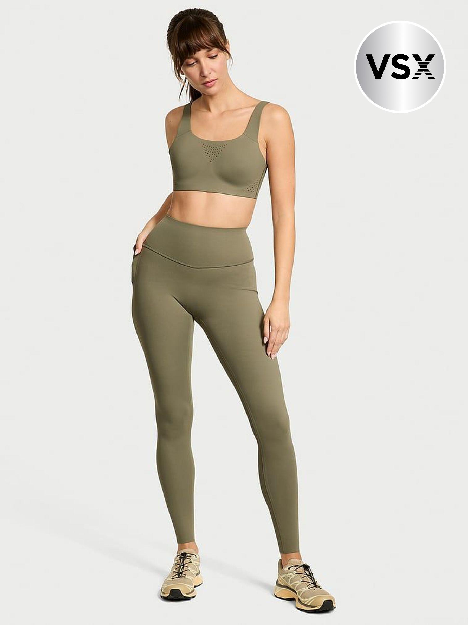 Desert Cactus Green Elevate™ Low Support Leggings with Side Pockets (F25508) | €79